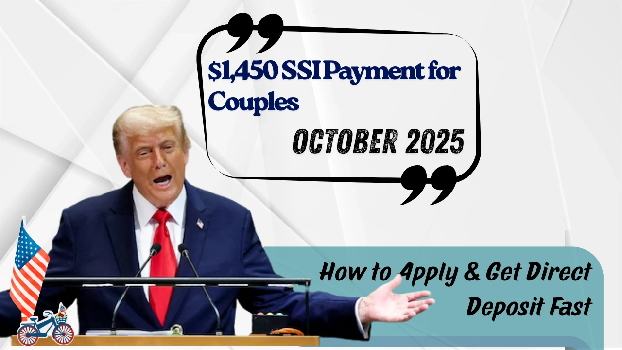 1,450 SSI Payment for Couples 2025