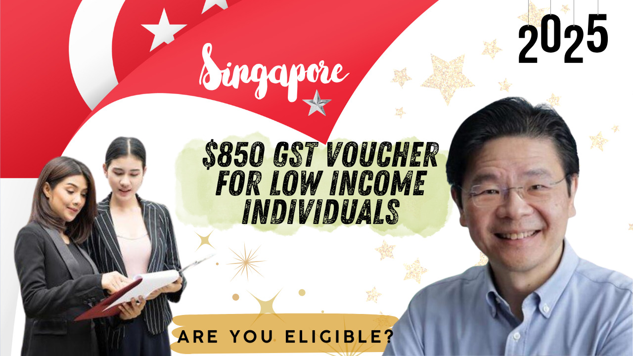 850 GST Voucher For Low Income Individuals
