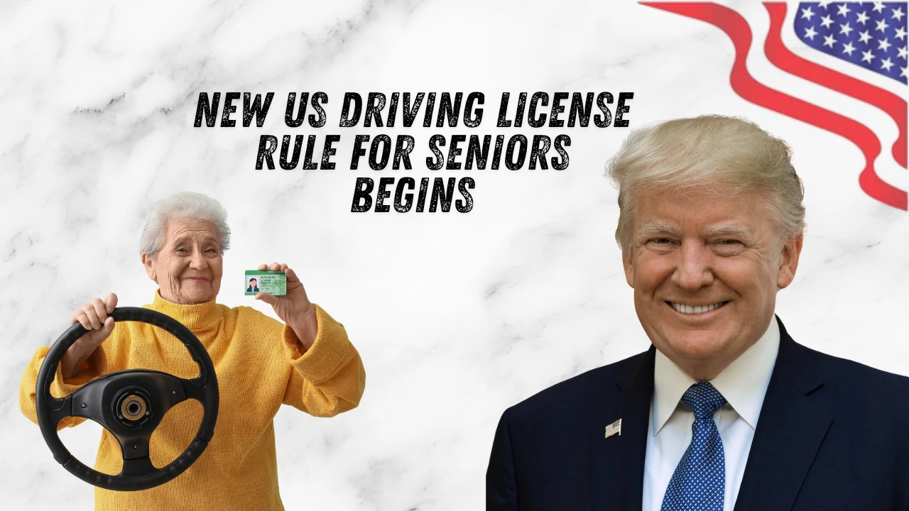 New US Driving License Rule For Seniors Begins