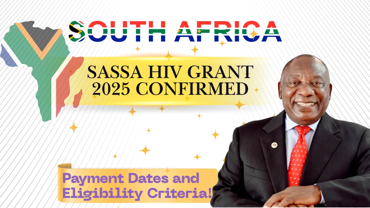 SASSA HIV Grant 2025 Confirmed