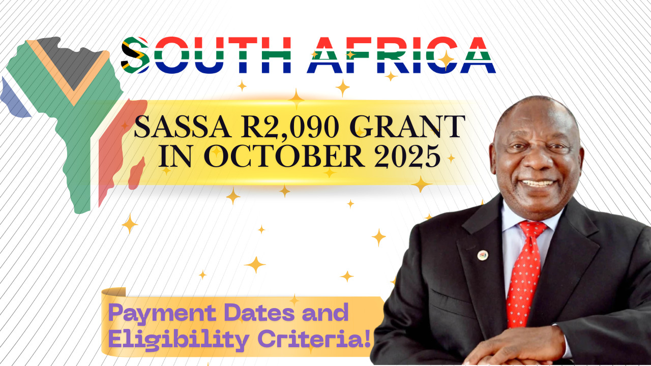 SASSA R2,090 Grant in October 2025