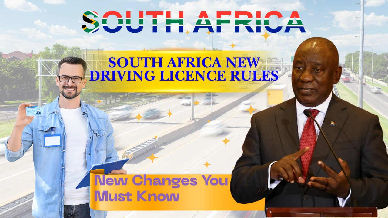 South Africa New Driving Licence Rules