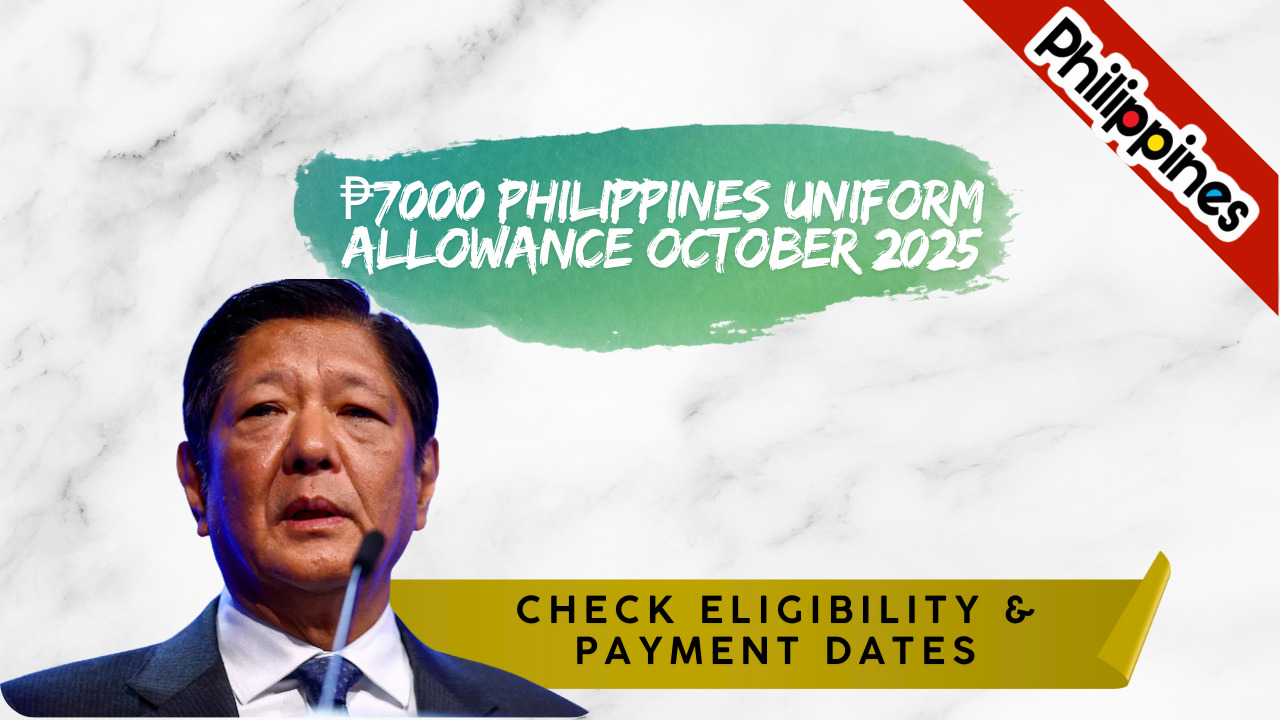 ₱7000 Philippines Uniform Allowance October 2025